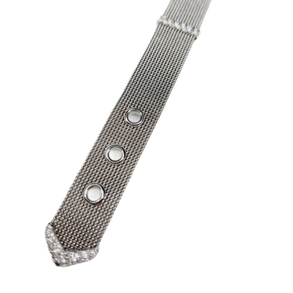 Tiffany & Co. Diamond Platinum Buckle Bracelet - Picture 7 of 9